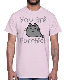 you are purrfect- cats- Cotton Tee