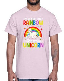 you are the rainbow to my unicorn 562#- unicorn- Cotton Tee