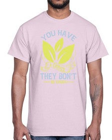 you have a choicethey dont be vegan 1809#- vegan- Cotton Tee