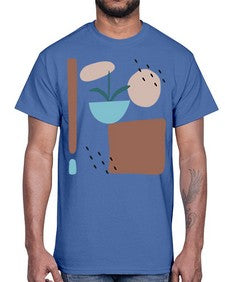 Abstract Shape 189#- art pop art- Cotton Tee