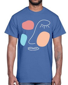 Abstract Shape 201#- art pop art- Cotton Tee