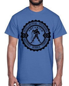Aquarius balck 44#- aquarius- Cotton Tee
