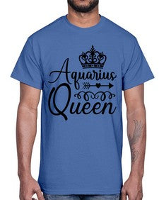 Aquarius queen 74#- aquarius- Cotton Tee