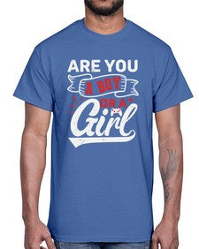 Are you a boy or a girl 2#- video games- Cotton Tee