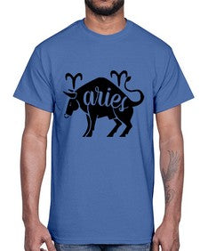 Aries 104#- aries- Cotton Tee