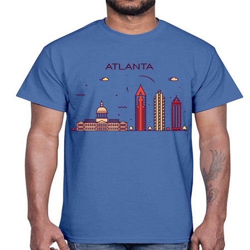 Atlanta 374#- cities- Cotton Tee