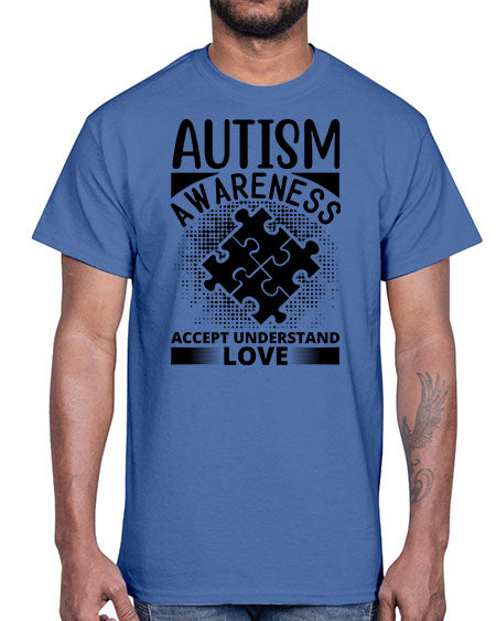 Autism awareness Style 43#- autism- Cotton Tee