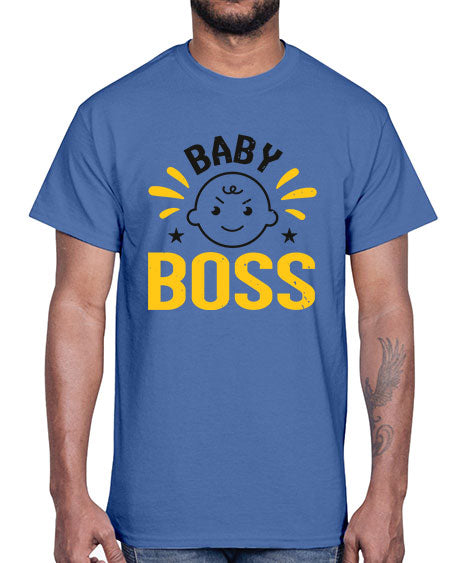Baby Boss Style 22#- baby shower- Cotton Tee