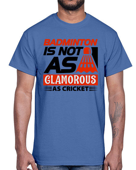 Badminton is not as 1451#- badminton- Cotton Tee