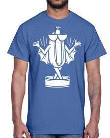 Bat hotdog 11#- cartoon food- Cotton Tee