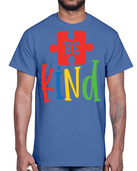 Be Kind Style 9#- autism- Cotton Tee