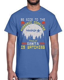 Be nice to the forensic computer analyst 32#- computer- Cotton Tee