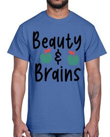 Beauty and Brains 18#- general school- Cotton Tee