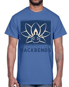 Breathe into Your Backbends 182#- yoga- Cotton Tee