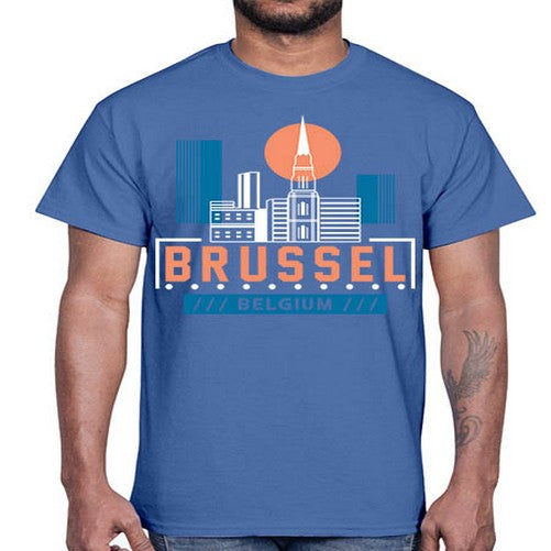 Brussel 504#- cities- Cotton Tee