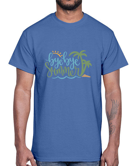 Bye bye summer 102#- summer- Cotton Tee