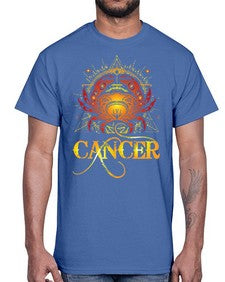 Cancer 163#- cancer- Cotton Tee