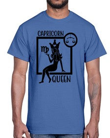 Capricorn queen 194#- capricorn- Cotton Tee