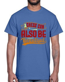 Chess can also be beautiful 65#- chess- Cotton Tee