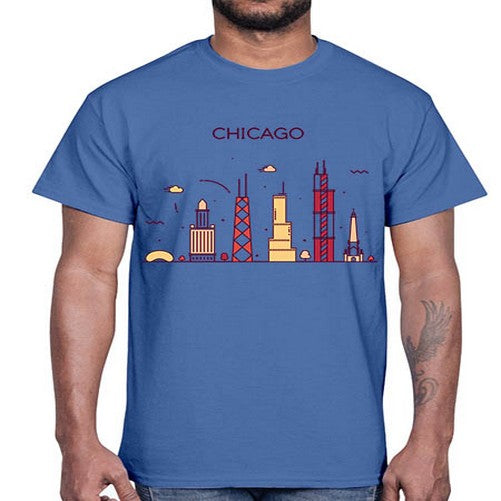 Chicago 572#- cities- Cotton Tee