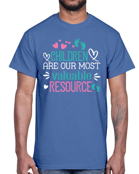Children are our most valuable resource Style 55#- kids- Cotton Tee