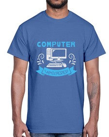 Computer whisperer 53#- computer- Cotton Tee
