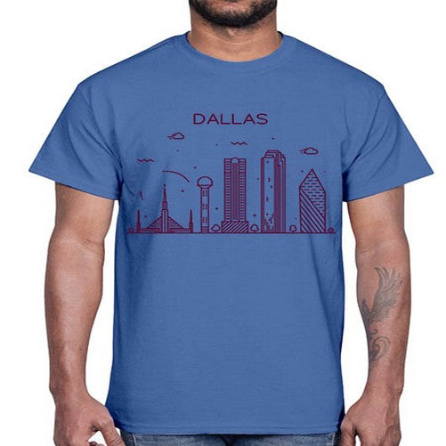 Dallas 643#- cities- Cotton Tee