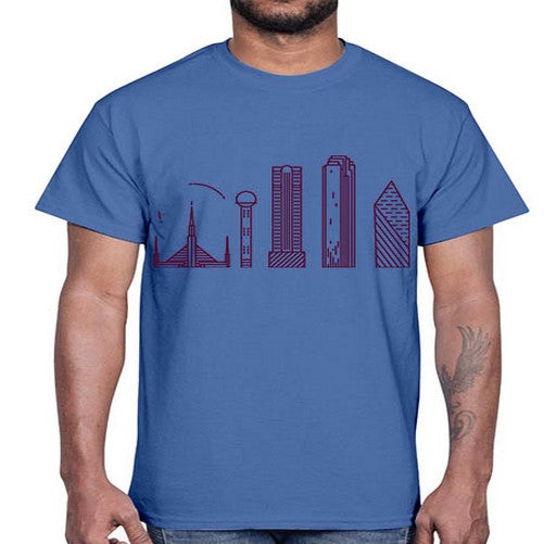 Dallas 644#- cities- Cotton Tee