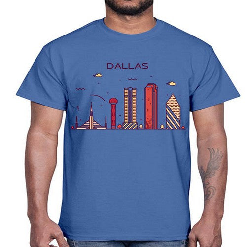 Dallas 646#- cities- Cotton Tee