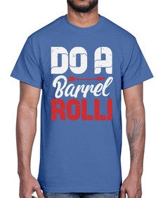 Do a barrel roll 4#- video games- Cotton Tee