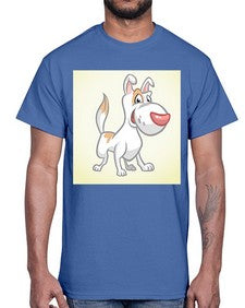 dog 114#- dogs- Cotton Tee