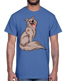 dog 98#- dogs- Cotton Tee