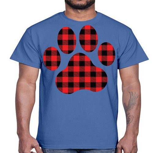 Dog Paw Style 94#- dogs- Cotton Tee