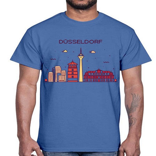 Dusseldorf 698#- cities- Cotton Tee