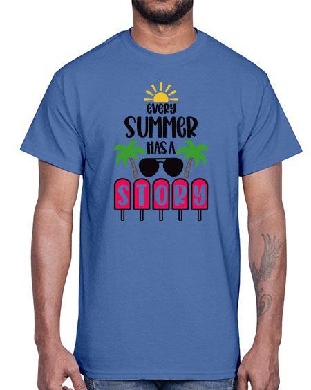 Every Summer Has A Story Style 46#- summer- Cotton Tee