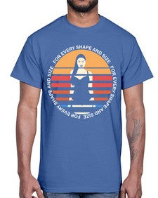 For Every Shape and Size 220#- yoga- Cotton Tee