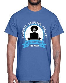 Forensic computer analyst 46#- computer- Cotton Tee