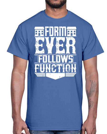 Form ever follows function Style 163#- architect- Cotton Tee