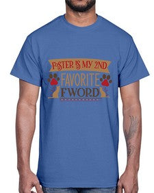 Foster is My nd Favorite FWord Style 11#- cats- Cotton Tee