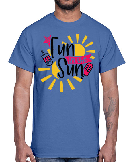 Fun In The Sun Style 45#- summer- Cotton Tee