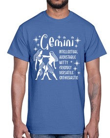 Gemini 221#- gemini- Cotton Tee