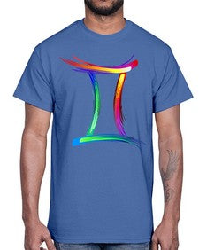 Gemini 222#- gemini- Cotton Tee