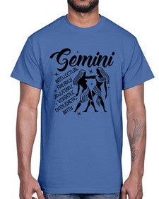 Gemini 223#- gemini- Cotton Tee