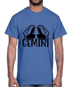 Gemini 227#- gemini- Cotton Tee