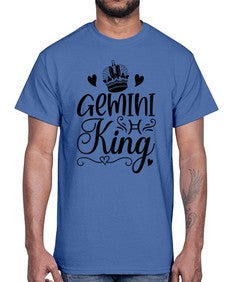 Gemini king 228#- gemini- Cotton Tee