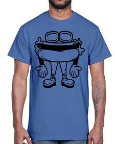 Handsome hotdog 135#- cartoon food- Cotton Tee