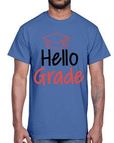 Hello Grade 296#- general school- Cotton Tee