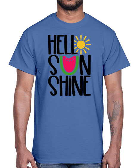 Hello Sunshine Style 37#- summer- Cotton Tee
