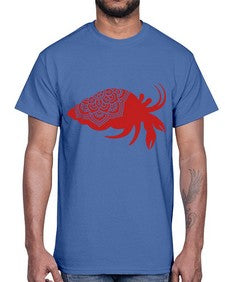 HermitCrabMandala 518#- mandala- Cotton Tee