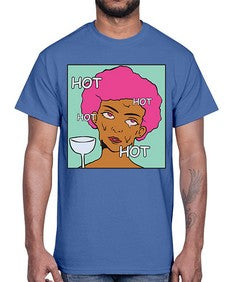 Hot 536#- art pop art- Cotton Tee